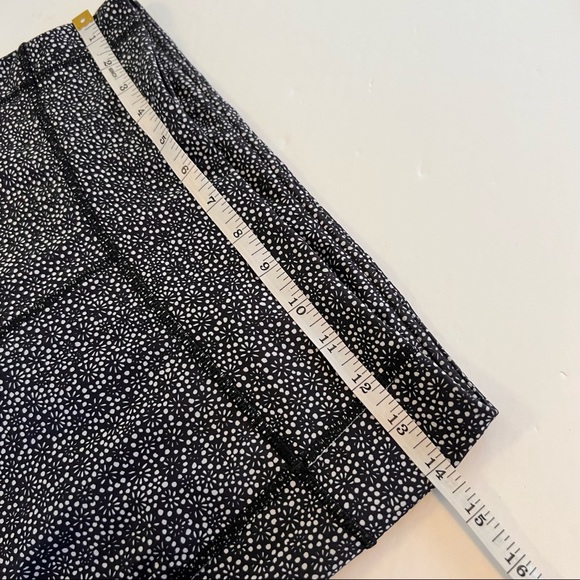 Lululemon Pace Rival Crop Freckle Flower Black Sz 6 - Picture 8 of 12